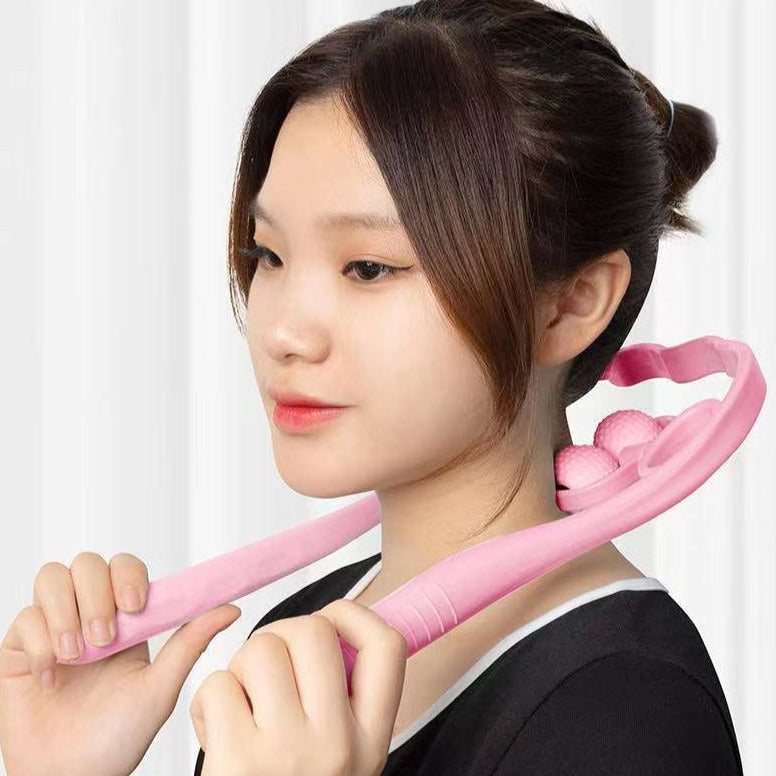 Pressure Point Full Body Massager with 4-Roller Design