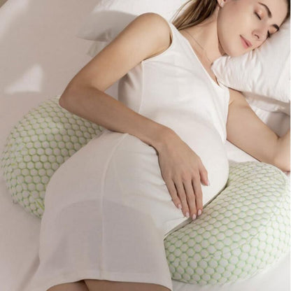 Three-in-one Pregnancy Pillow for Comfortable Side Sleeping