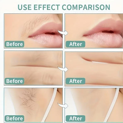 Facial Wax Strips - Quick Hair Removal for Eyebrows and Lips