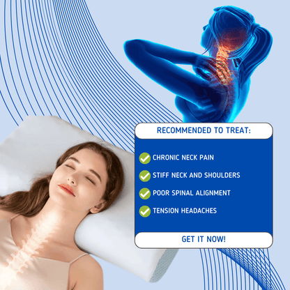 Ultimate Neck Pain Relief Pillow for Comfortable Sleep