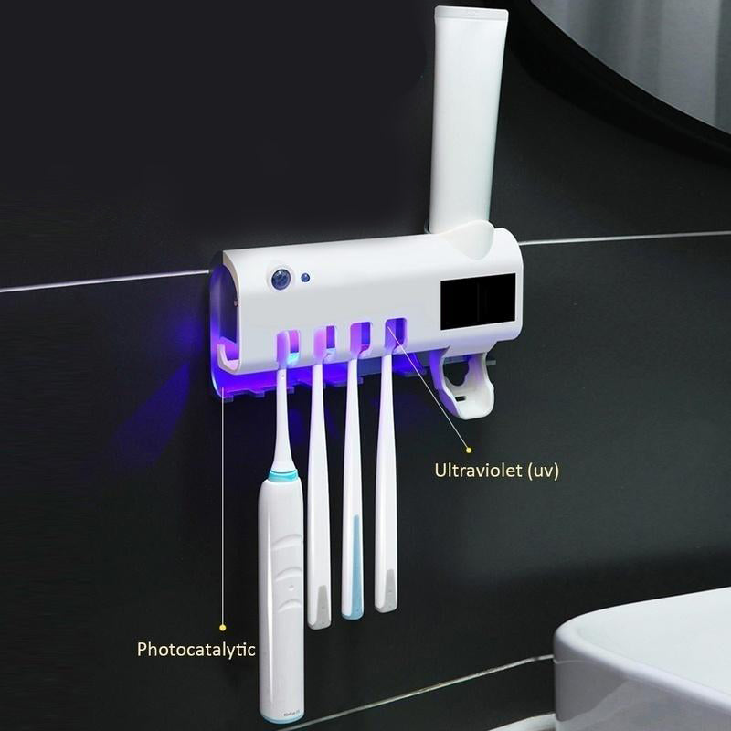 UV Toothbrush Sterilizer And Holder For Ultimate Hygiene