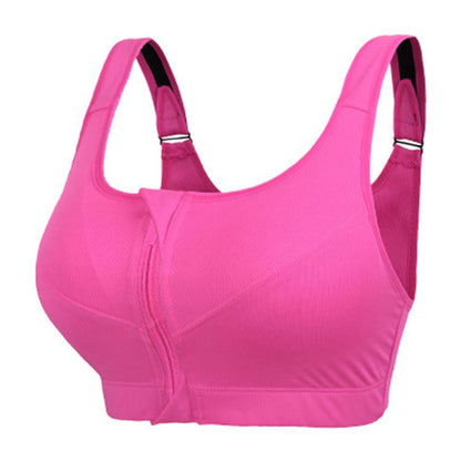 Comfort Fit Front Closure Sports Bra for Active Lifestyle