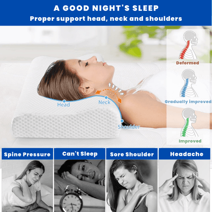 Ultimate Neck Pain Relief Pillow for Comfortable Sleep