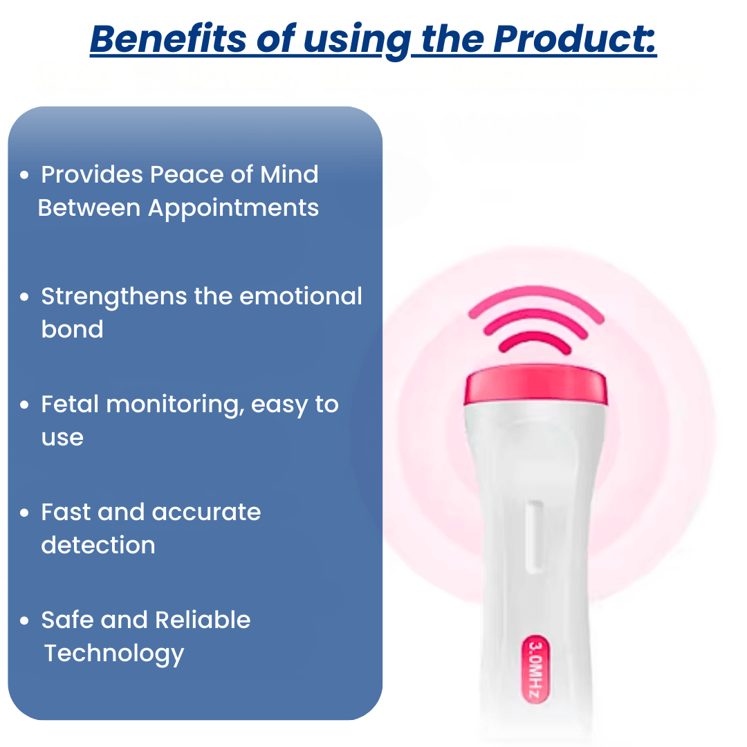 Fetal Heartbeat Monitor for Expecting Parents and Caregivers