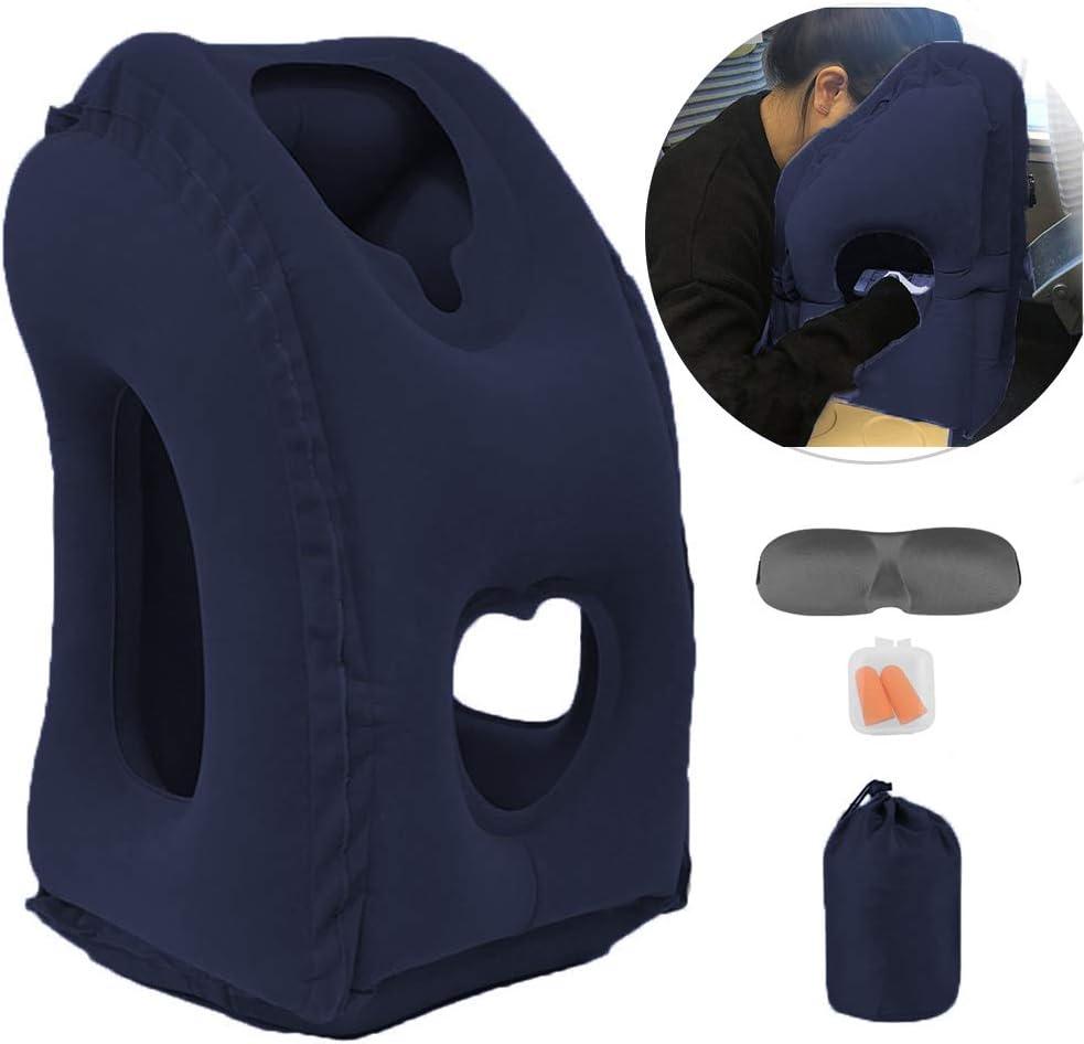 Inflatable Travel Pillow For Neck Support On The Go