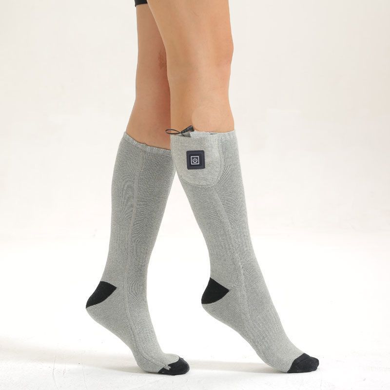 Rechargeable Heating Socks With Cushioned Comfort For Warmth