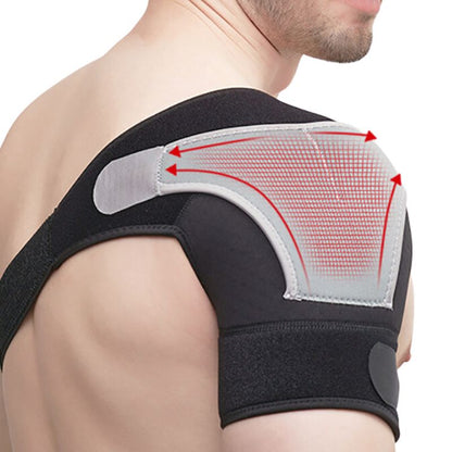 Adjustable Shoulder Support for Pain Relief and Comfort