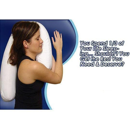 Orthopedic Side Sleeper Pillow for Ideal Neck Alignment