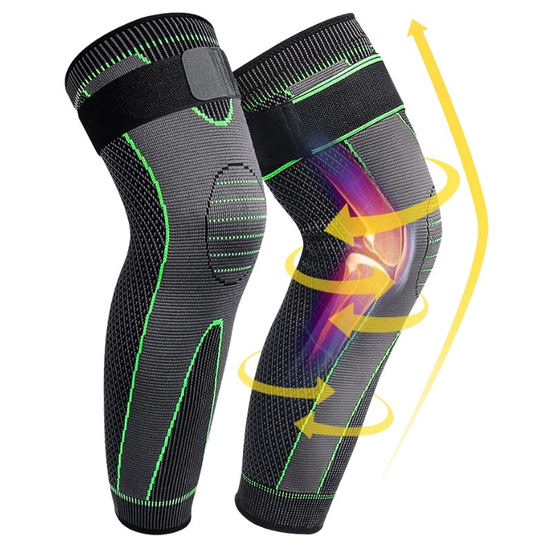 Heated Compression Leg Sleeves for Enhanced Recovery and Comfort