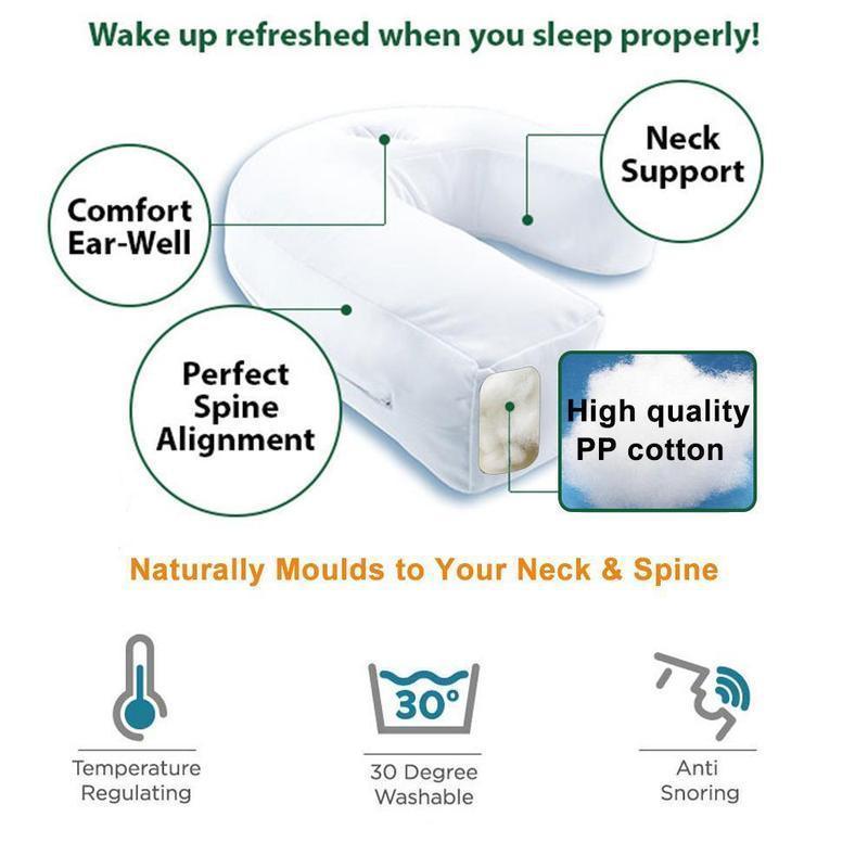 Orthopedic Side Sleeper Pillow for Enhanced Sleep Comfort