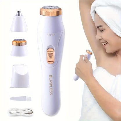 3-in-1 Electric Hair Removal Kit For Effortless Grooming