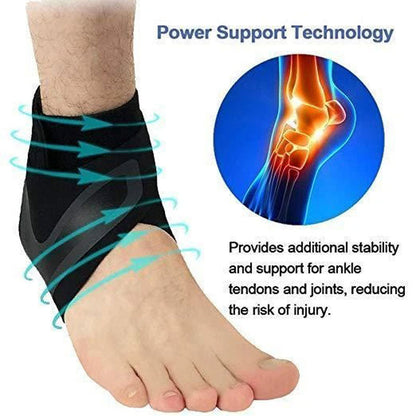 Adjustable Ankle Brace For Enhanced Support And Stability