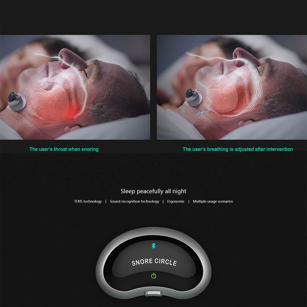 Smart Snore Stopper Device for Peaceful Sleep Solutions