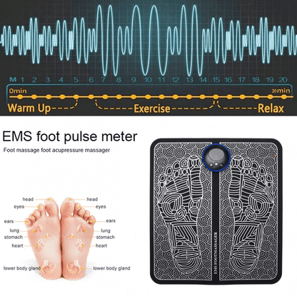 Acupoint Foot Massage Mat for Relaxation and Pain Relief