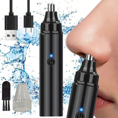 Painless Ear And Nose Hair Trimmer With USB Rechargeable Design