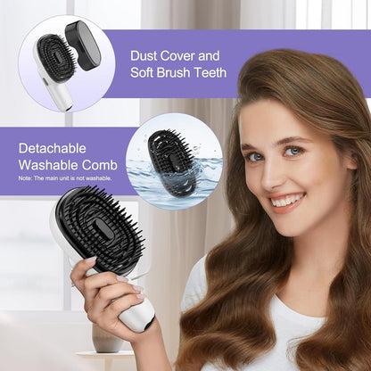 Electric Scalp Massager Comb For Relaxation And Nourishment