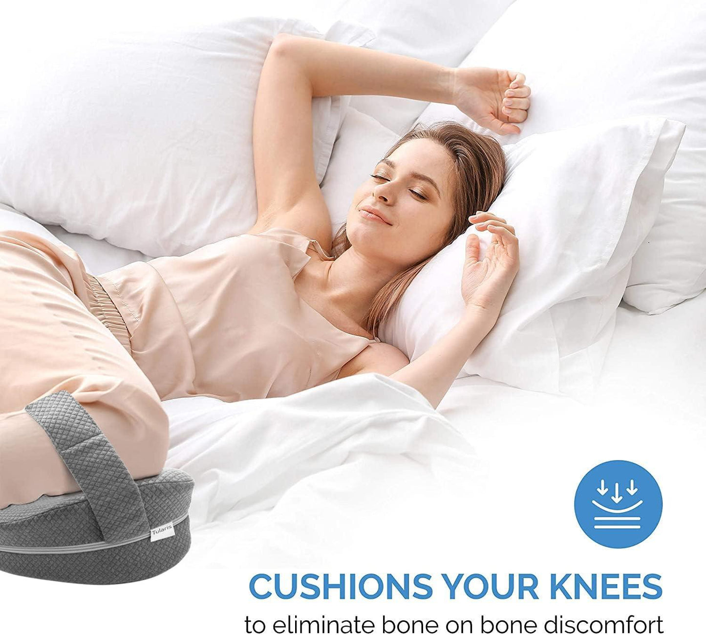 Knee Pillow For Side Sleepers - Relief For Hip And Back Pain