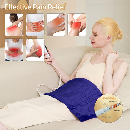 Electric Heating Pad for Pain Relief and Muscle Relaxation