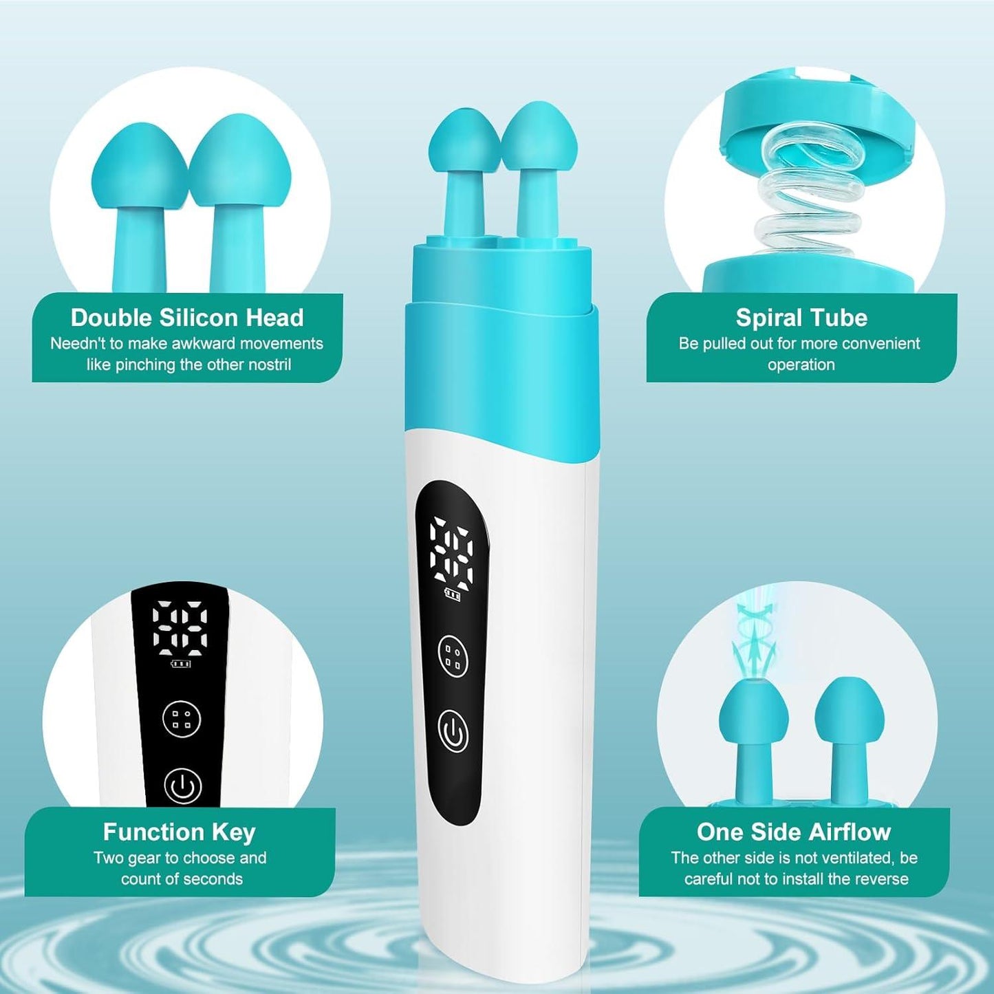 Ear Pressure Relief Tool: Unclogs Eustachian Tubes for Comfort