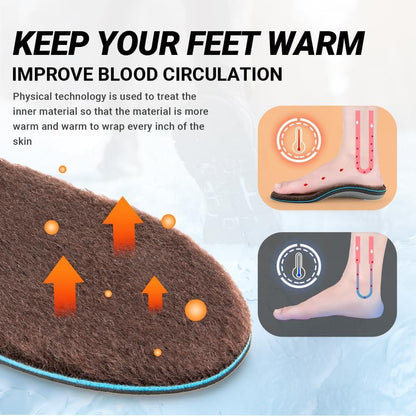 Heavy Duty Orthotic Insoles for Pain Relief and High Arch Support - Ideal for Flat Feet