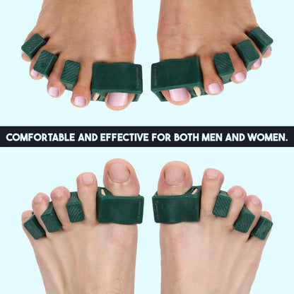 Adjustable Toe Separators For Comfort And Durability - 4 Pack