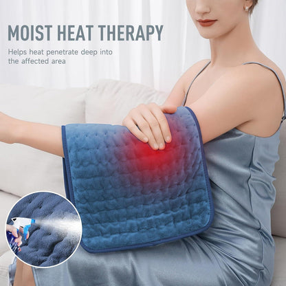 ComfortEase Massaging Heating Pad For Effective Back Pain Relief