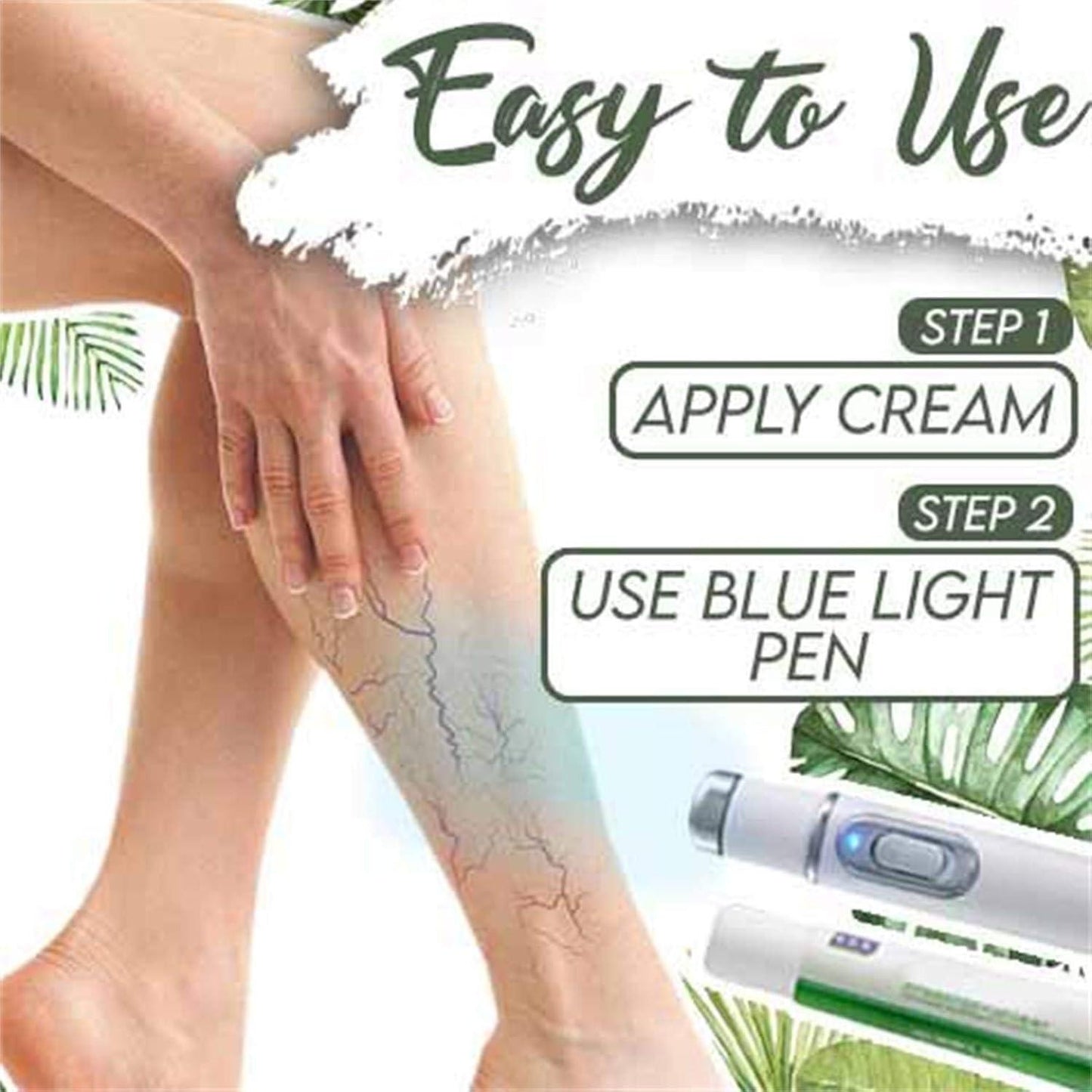 Venous Relief Therapy Pen: Blue Light Treatment for Veins