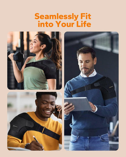 Shoulder Brace and Arm Sling for Pain Relief and Support