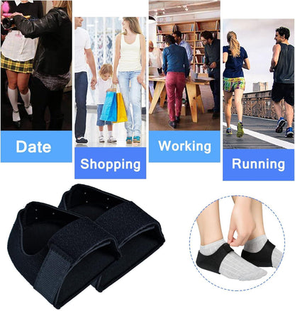 Heel Cups for Pain Relief and Comfort - Gel Cushion Support (4pc)