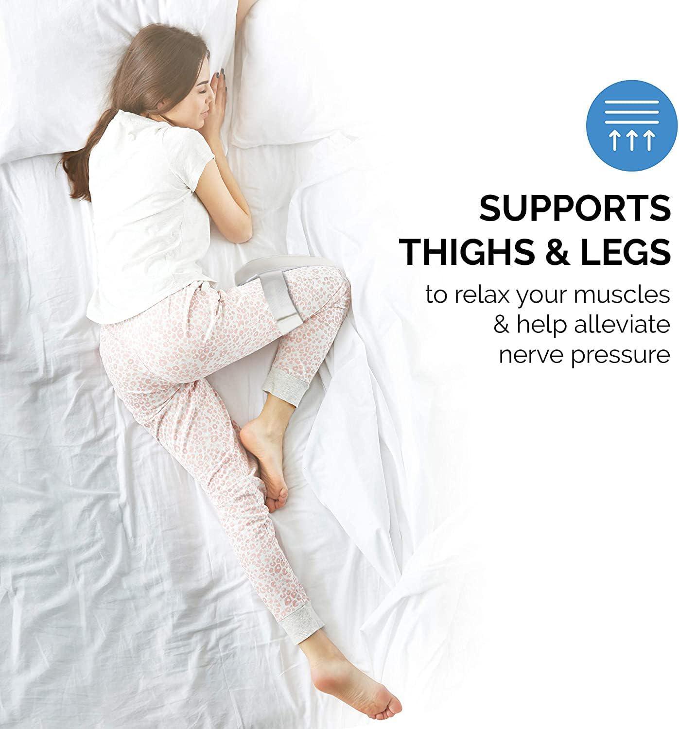 Knee Pillow For Side Sleepers - Relief For Hip And Back Pain