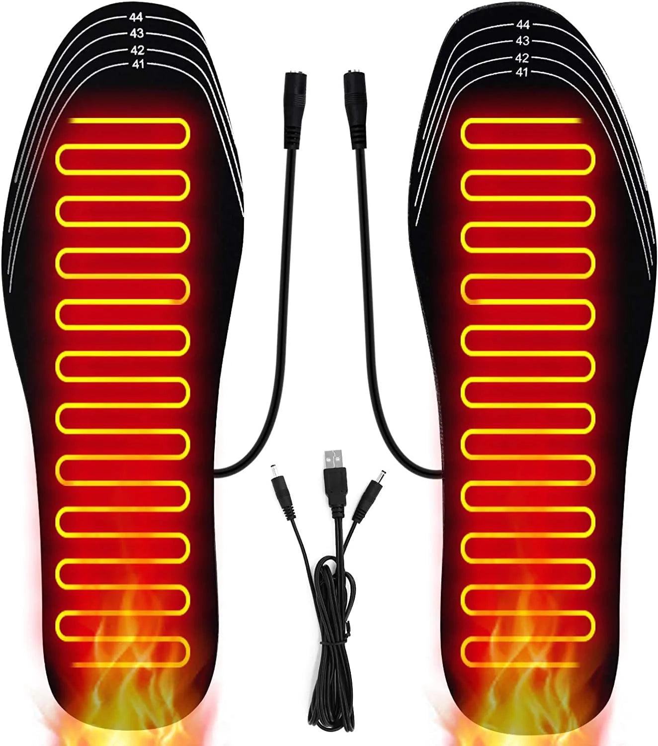 Heated Foot Insoles for Shoes, Boots, and Outdoor Activities