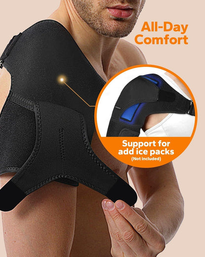 Shoulder Brace and Arm Sling for Pain Relief and Support