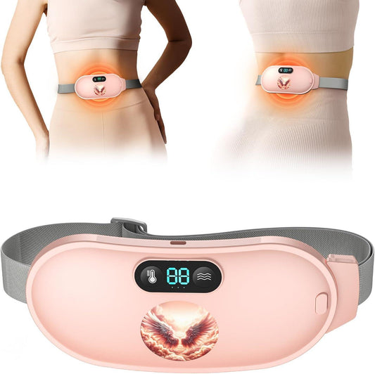 Portable Heating Pad for Menstrual Cramps with Massage Modes