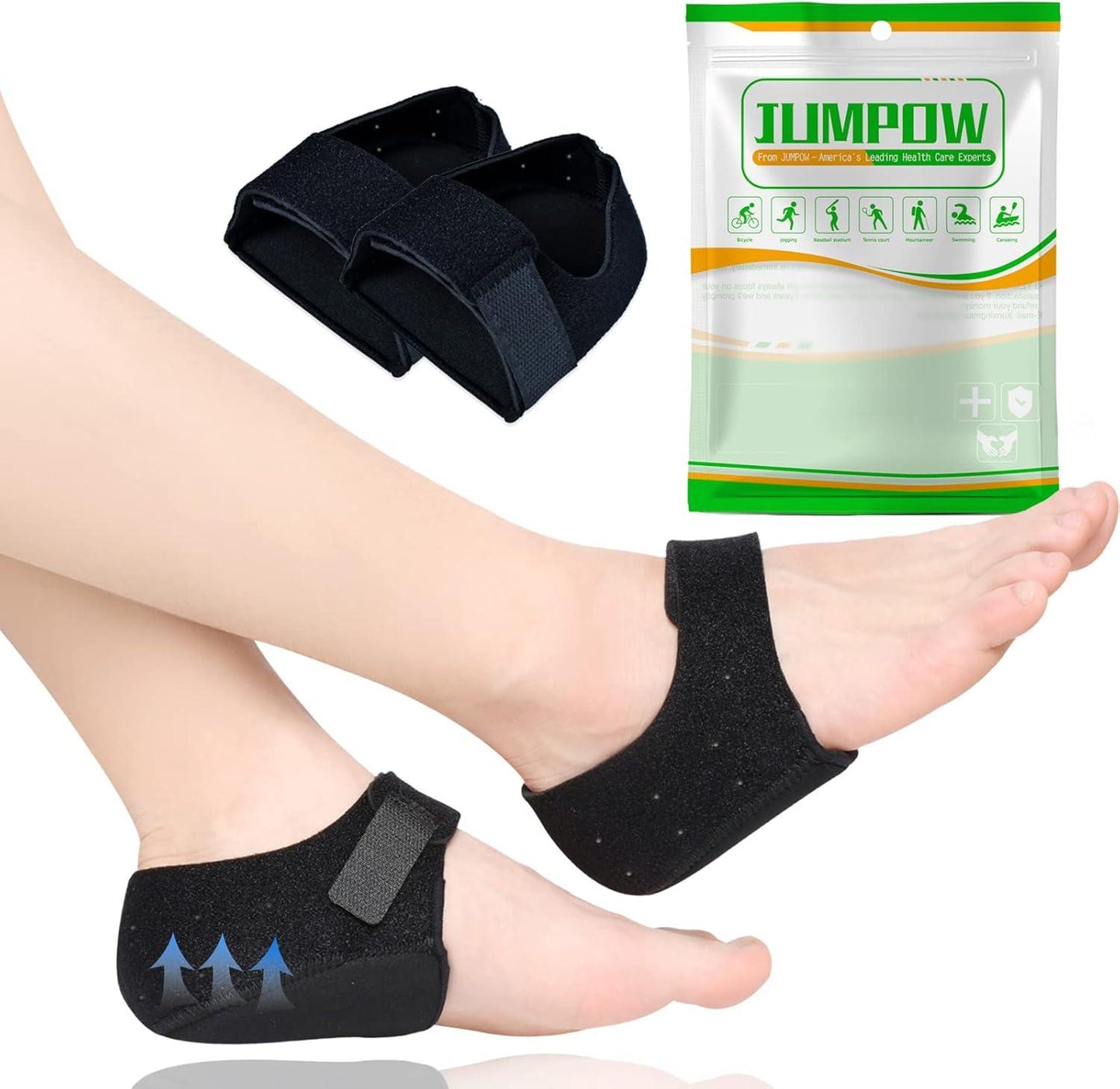 Heel Cups for Pain Relief and Comfort - Gel Cushion Support (4pc)