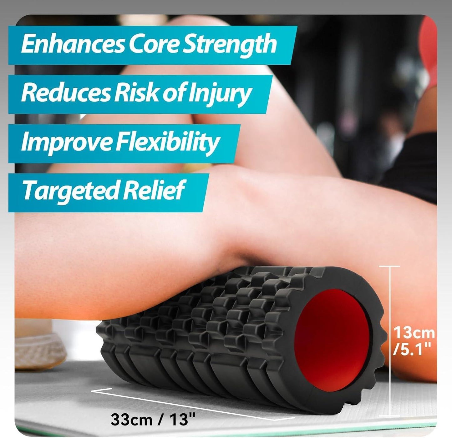 High Density Foam Roller For Deep Tissue Muscle Relief