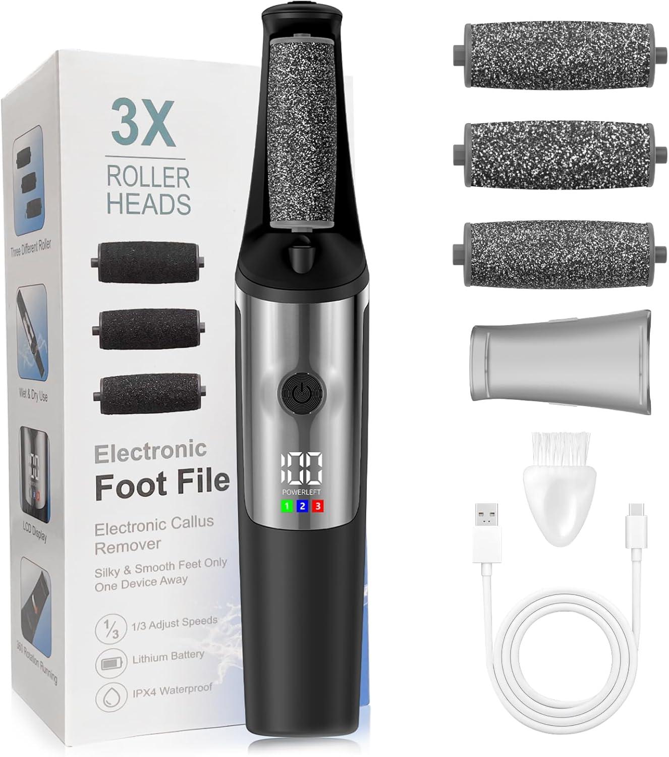 Electric Callus Remover Kit for Smooth, Soft Feet