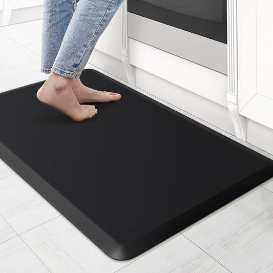 Cushioned Anti-Fatigue Kitchen Mat - Waterproof, Non-Slip Rug for Comfort at Home or Office