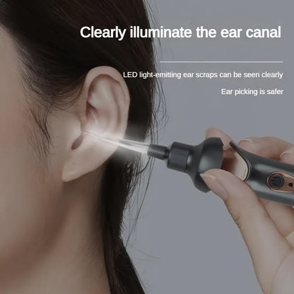 Electric Ear Cleaner Tool With Light And Charging Spoon