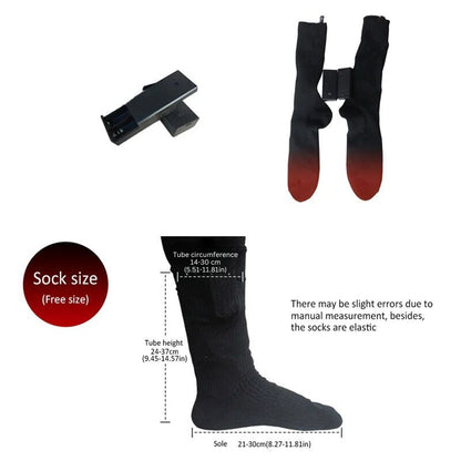 Heated Socks: Rechargeable Electric Battery for Ultimate Warmth