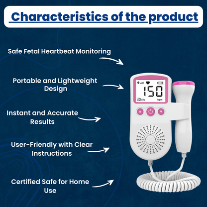 Fetal Heartbeat Monitor for Expecting Parents and Caregivers