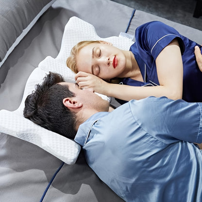 Couple Pillow For Travel And Cuddling With Memory Foam