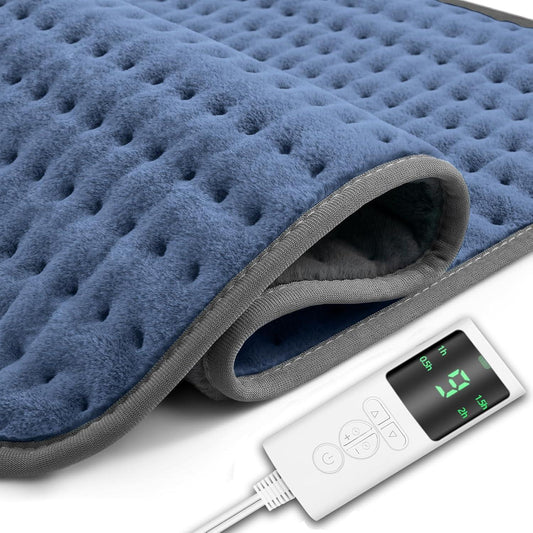 Heating Pad for Back Pain and Cramps Relief with Adjustable Heat