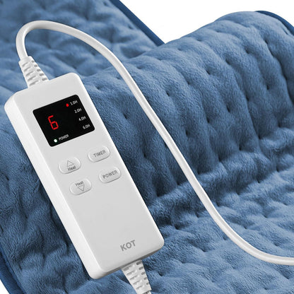 ComfortEase Massaging Heating Pad For Effective Back Pain Relief