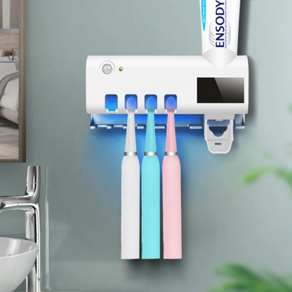 UV Toothbrush Sterilizer And Holder For Ultimate Hygiene