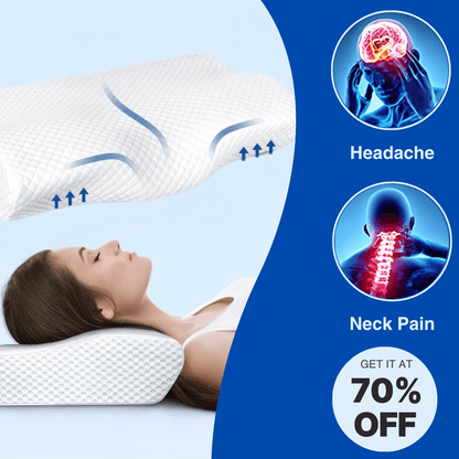 Ultimate Neck Pain Relief Pillow for Comfortable Sleep