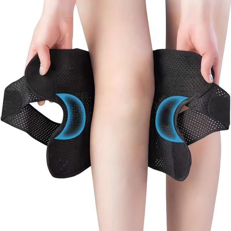 Adjustable Knee Brace With Stabilizers For Pain Relief And Support