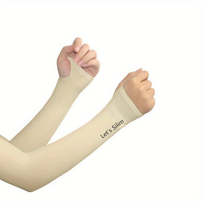 Ice Silk Arm Sleeves For UV Protection And Comfort