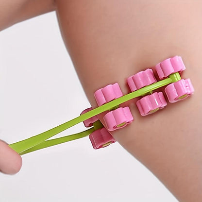 Flower Massage Roller For V-Shaped Face Tightening And Firming