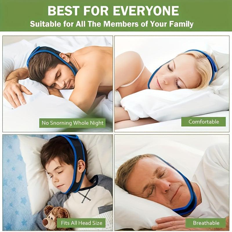 Chin Strap for Snoring Relief and Sleep Apnea Support