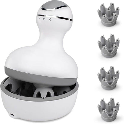 Electric Scalp Massager For Hair Growth And Relaxation